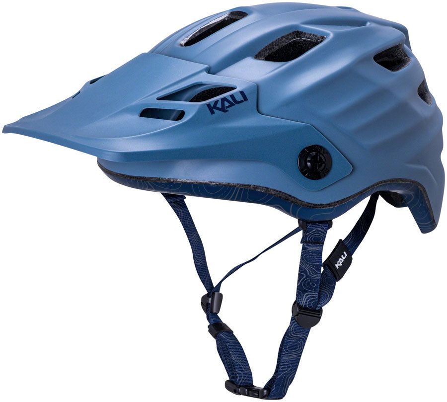 Kali Protectives Maya 3.0 Helmet - Solid Matte Thunder/Navy, Small/Medium