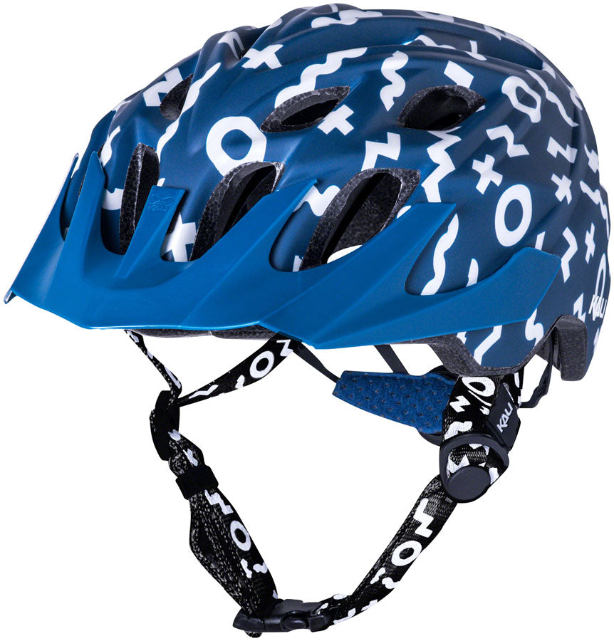 Kali Protectives Chakra Youth Plus Helmet - Matte Zwiggles Teal/White
