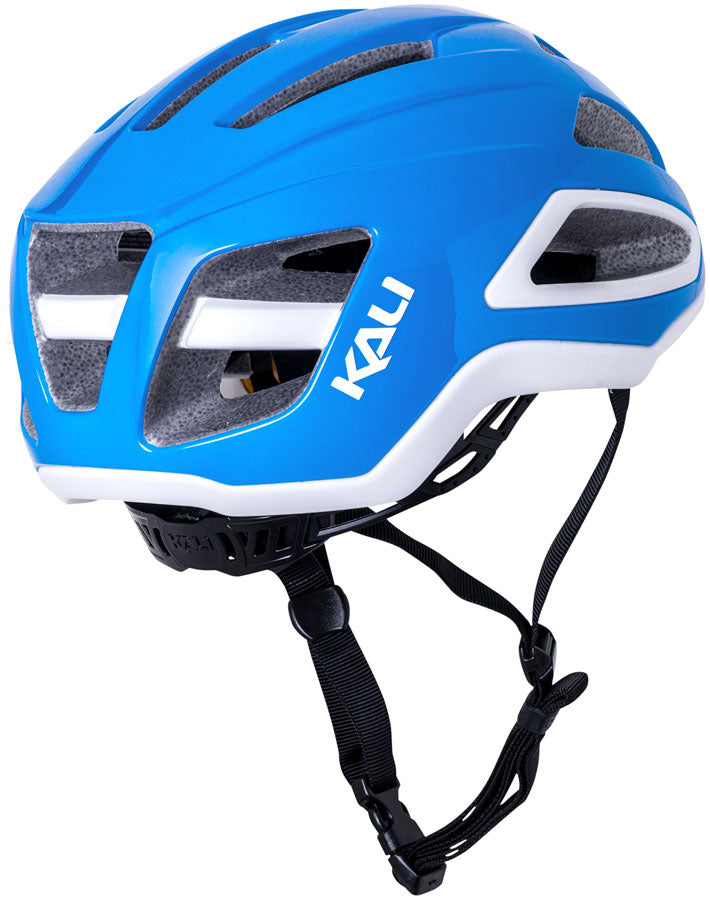 Kali Protectives Uno Helmet - Solid Gloss Blue/White, Small/Medium