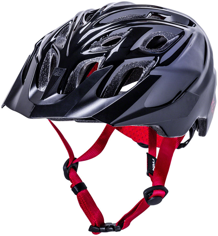 Kali Protectives Chakra Youth Helmet - Gloss Black, Youth, One Size