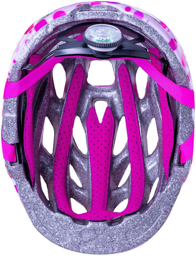 Kali Protectives Chakra Child Helmet - Confetti Pink, Lighted, X-Small