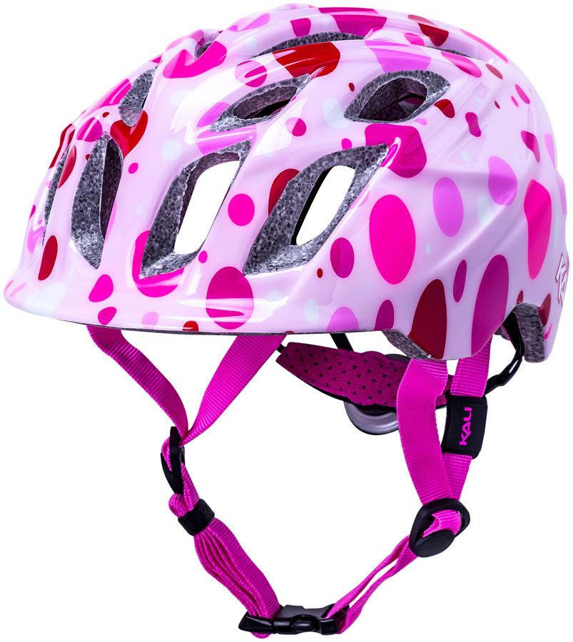 Kali Protectives Chakra Child Helmet - Confetti Pink, Lighted, X-Small
