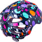 Kali Protectives Chakra Child Helmet - Confetti Teal, Lighted, X-Small
