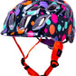 Kali Protectives Chakra Child Helmet - Confetti Teal, Lighted, X-Small