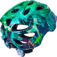 Kali Protectives Chakra Child Helmet - Jungle Green, Lighted, X-Small