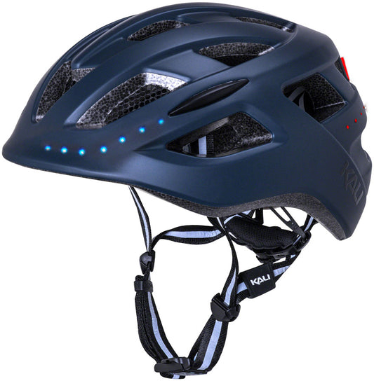 Kali Protectives Central Helmet - Matte Navy, Lighted, Small/Medium