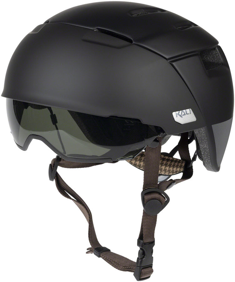 Kali Protectives City Helmet - Matte Black, Reflective, Small/Medium