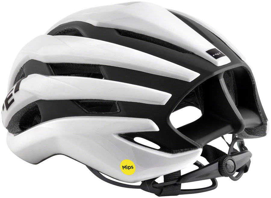 MET Trenta MIPS Helmet - White/Black, Matte/Glossy, Medium