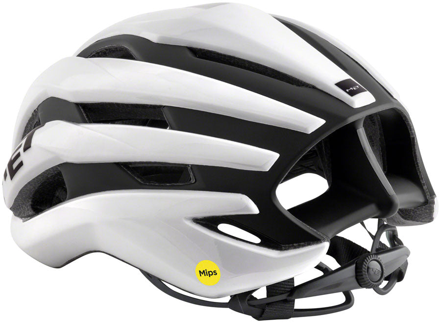 MET Trenta MIPS Helmet - White/Black, Matte/Glossy, Large