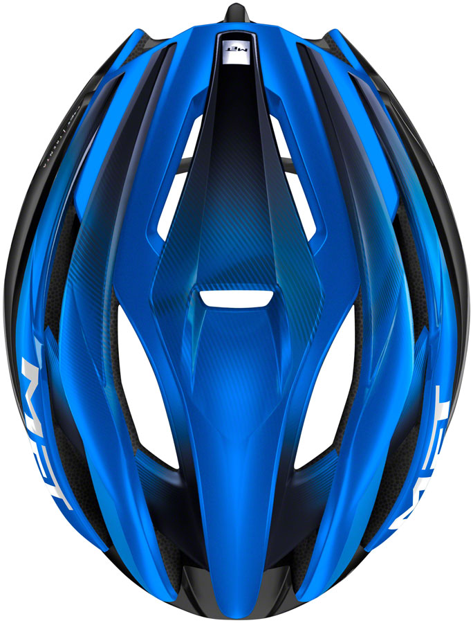 MET Trenta MIPS Helmet - Blue Metallic, Matte/Glossy, Small