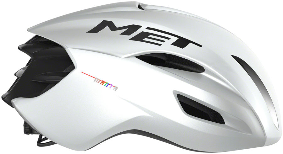 MET Manta MIPS Helmet - White Holographic, Glossy, Large