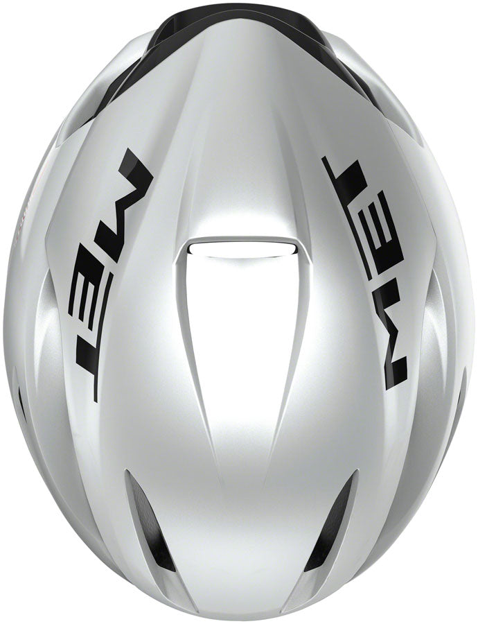 MET Manta MIPS Helmet - White Holographic, Glossy, Medium