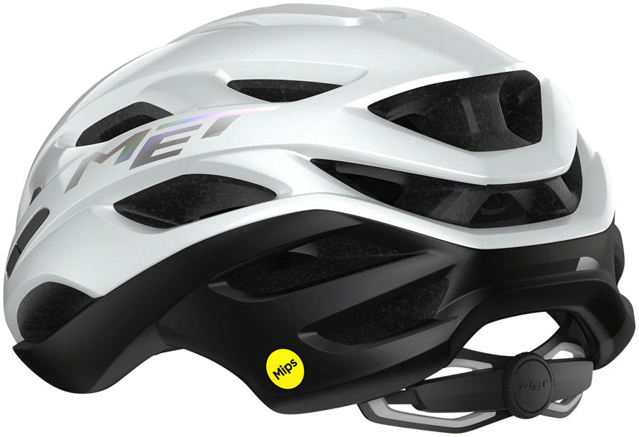 MET Estro MIPS Helmet - White Holographic, Glossy, Small