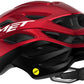 MET Estro MIPS Helmet - Red/Black Metallic, Glossy, Medium