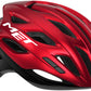 MET Estro MIPS Helmet - Red/Black Metallic, Glossy, Medium