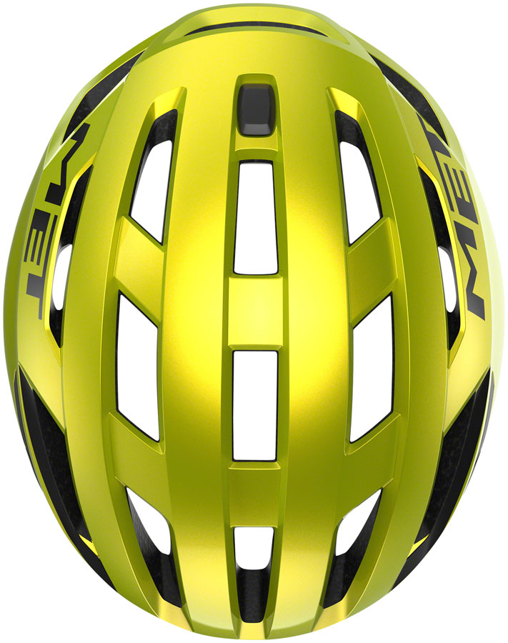 MET Vinci MIPS Helmet - Lime Yellow Metallic, Glossy, Large