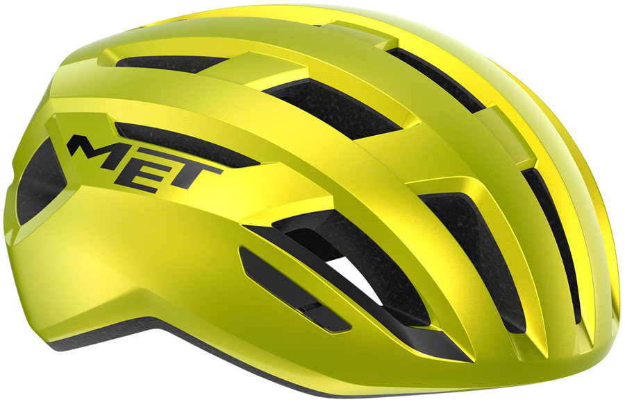 MET Vinci MIPS Helmet - Lime Yellow Metallic, Glossy, Medium