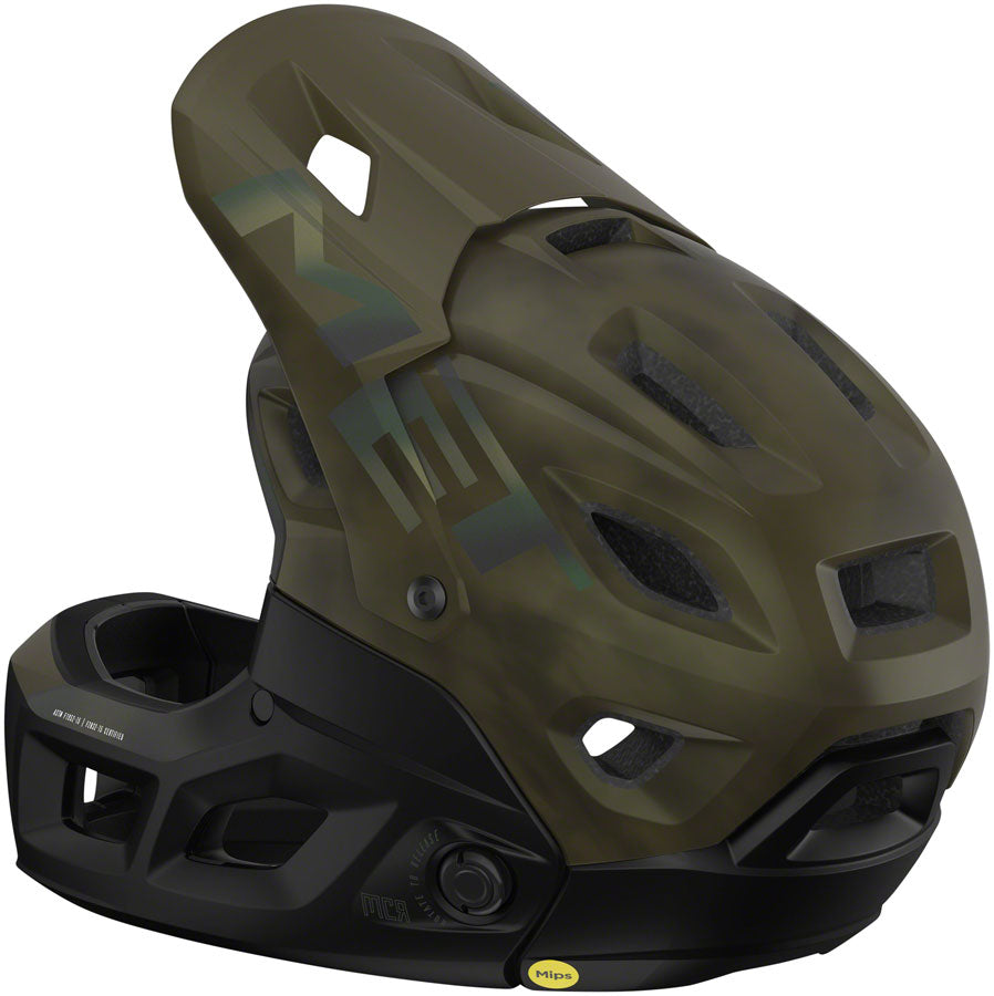 MET Parachute MCR MIPS Helmet - Kiwi Iridescent, Matte, Large