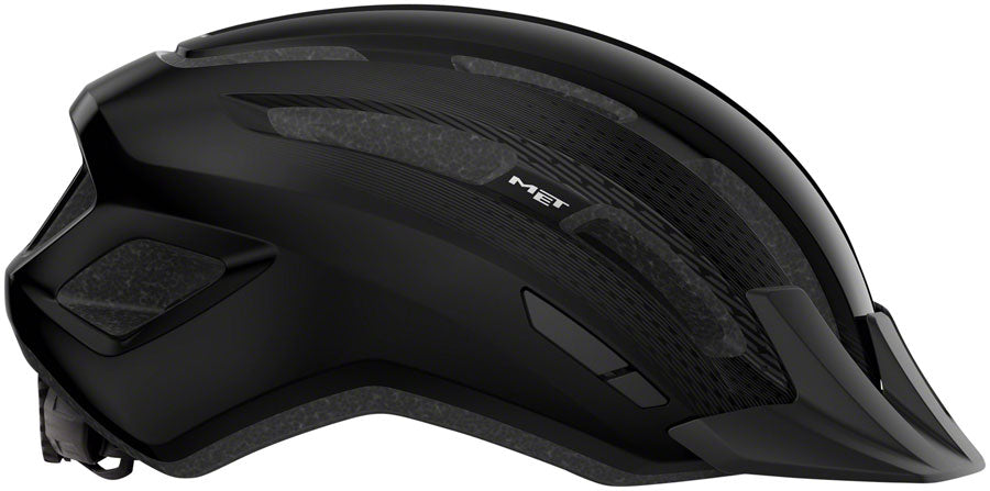 MET Downtown MIPS Helmet - Black, Glossy, Medium/Large