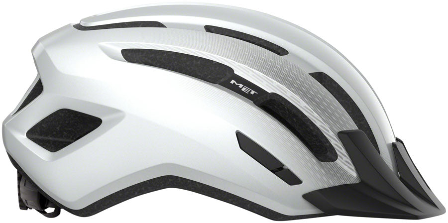 MET Downtown MIPS Helmet - White, Glossy, Medium/Large