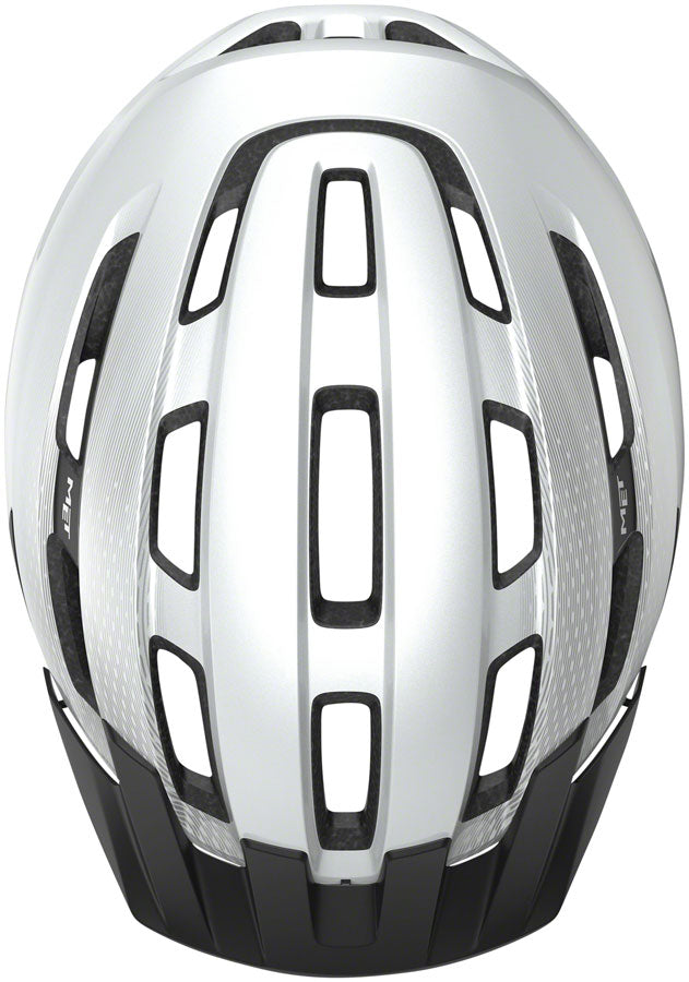 MET Downtown MIPS Helmet - White, Glossy, Medium/Large