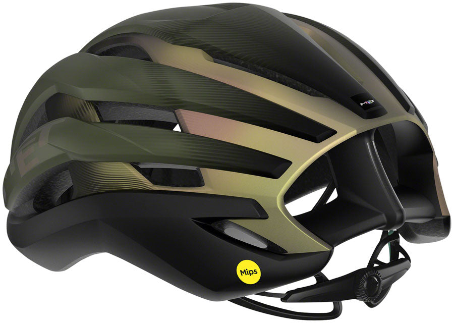 MET Trenta MIPS Helmet - Olive Iridescent, Matte, Small