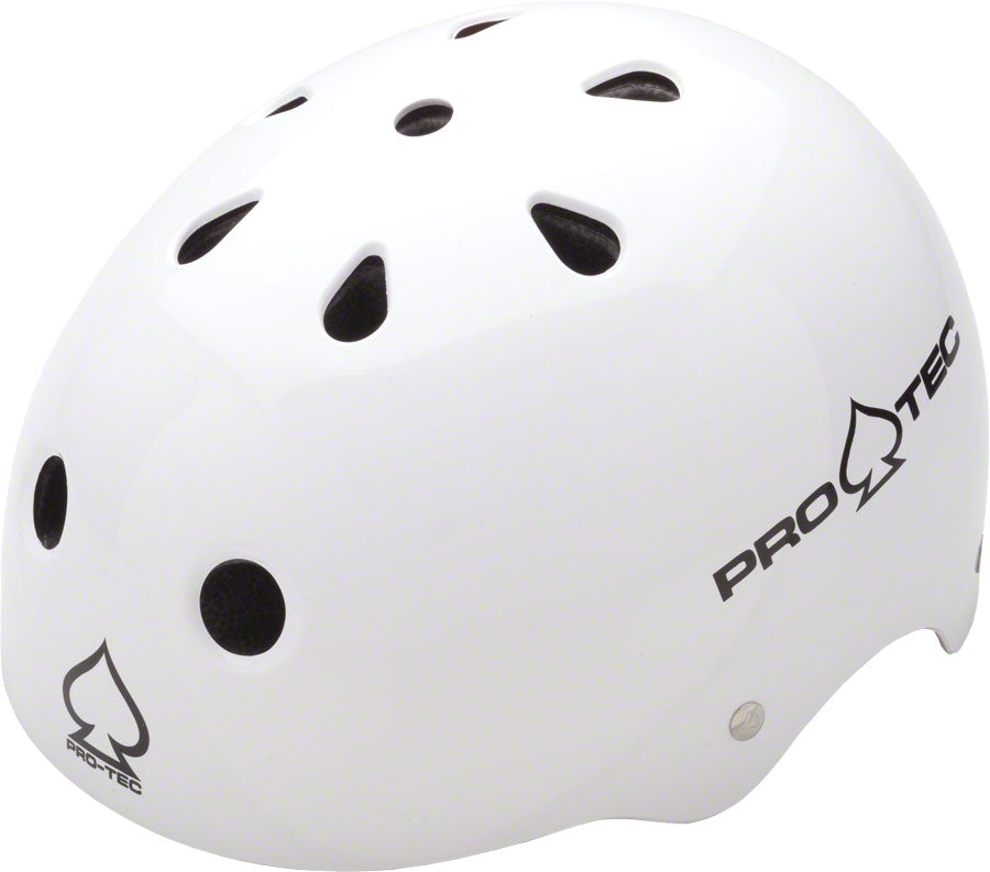 ProTec Classic Helmet - Gloss White, Large