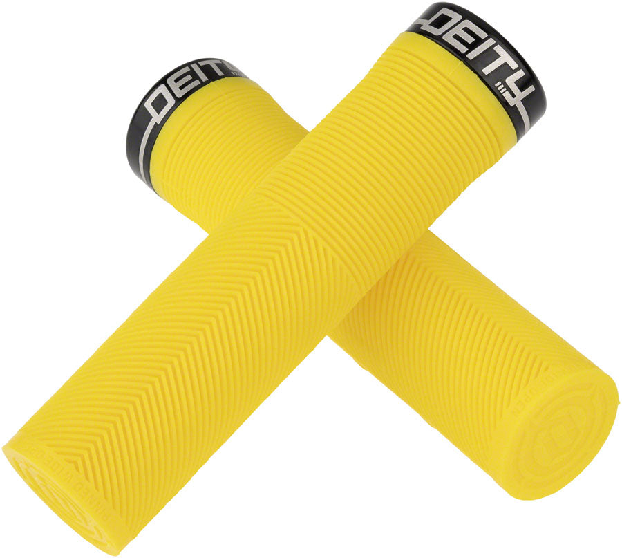 DEITY Knuckleduster Grips - Yellow