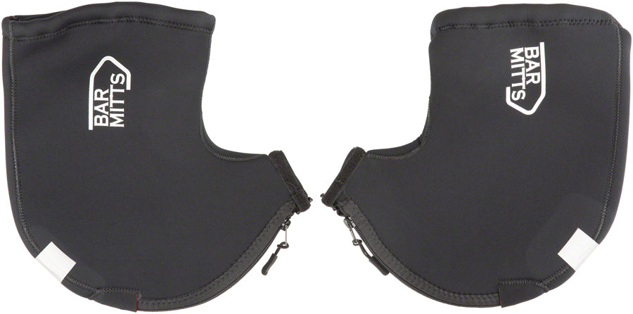 Bar Mitts Extreme Road Pogie Handlebar Mittens - Internally Routed Campy/SRAM/Newer Shimano, No Zipper, XL, Black