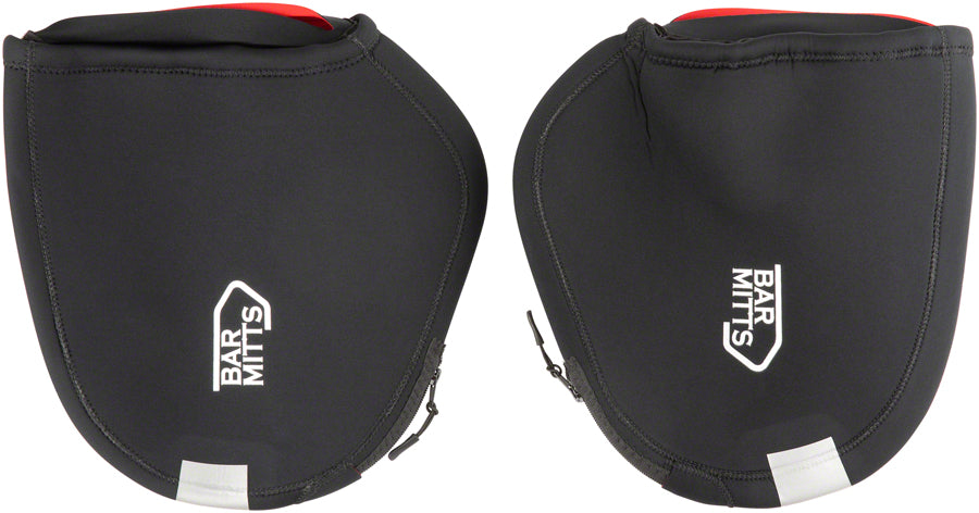 Bar Mitts Dual Position Extreme Road Pogie Handlebar Mittens - Externally Routed Older Shimano Black