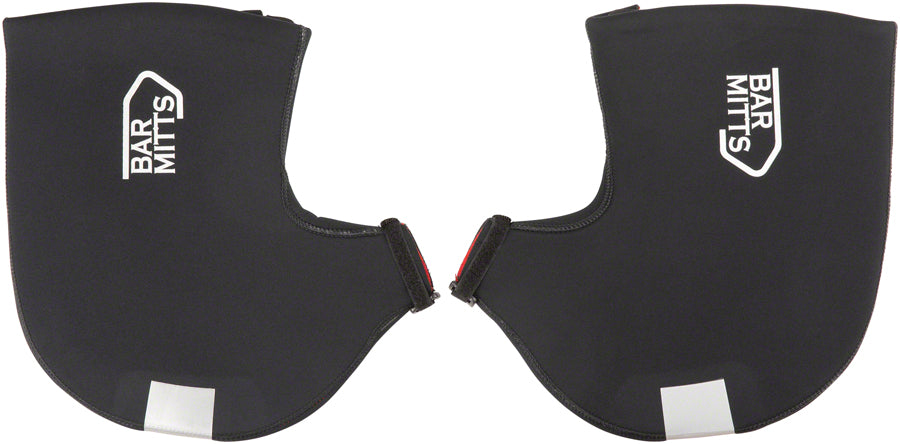 Bar Mitts Road Pogie Handlebar Mittens - Externally Routed Older Shimano, XL, Black