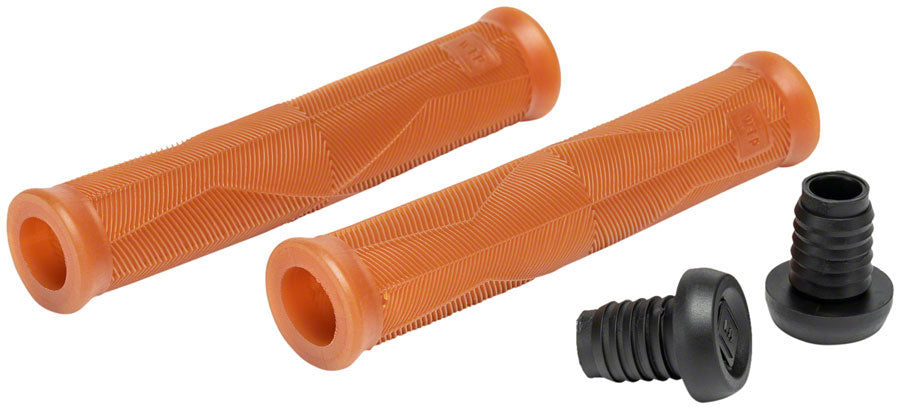 We The People Remote Grips Handlebar Grips Rubber Brown