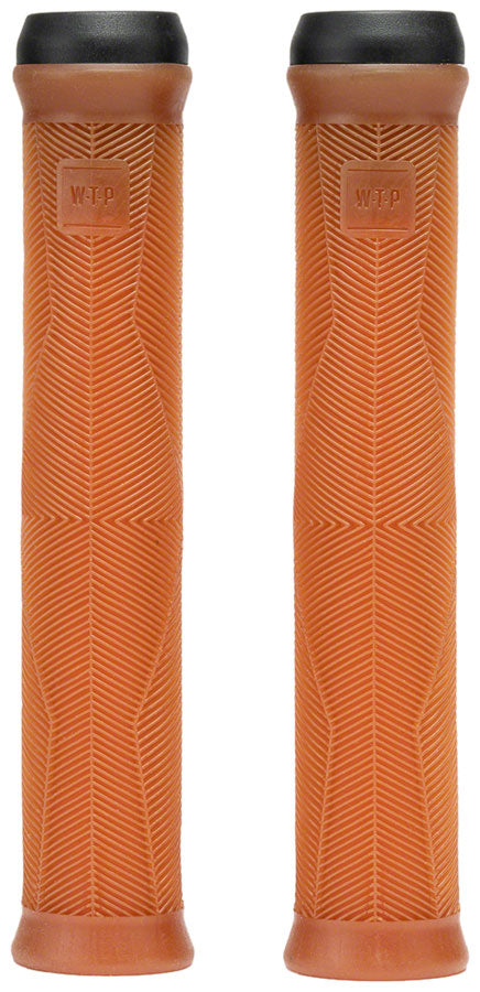 We The People Remote Grips Handlebar Grips Rubber Brown