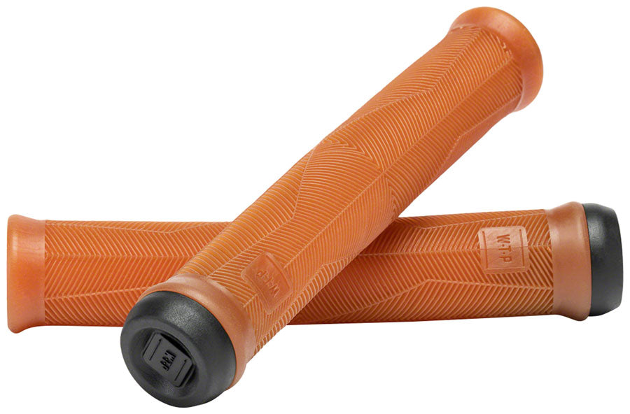 We The People Remote Grips Handlebar Grips Rubber Brown