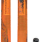 We The People Perfect - Flangeless Orange/Black Handlebar Grips Black