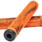 We The People Perfect - Flangeless Orange/Black Handlebar Grips Black
