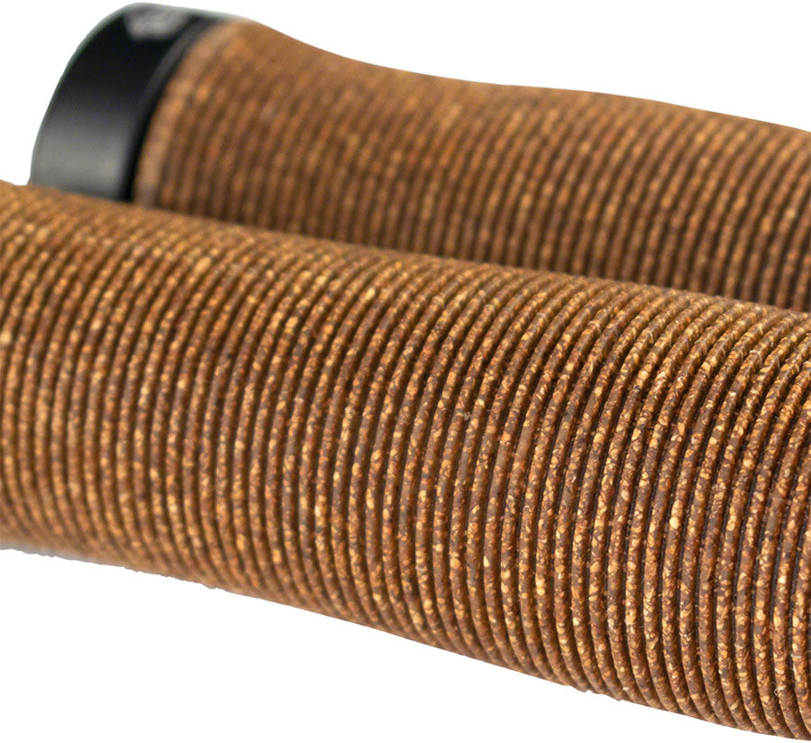 Planet Bike Happy Hands Duracork Grip - Lock-On, Brown