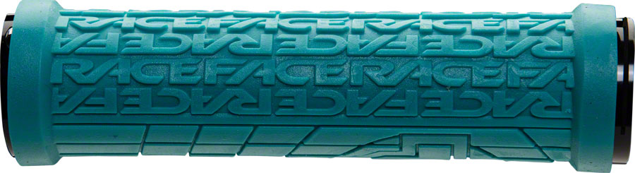 RaceFace Grippler Grips - Turquoise, Lock-On, 30mm