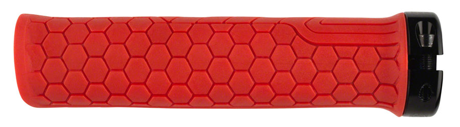 RaceFace Getta Grips - Red, Lock-On, 33mm