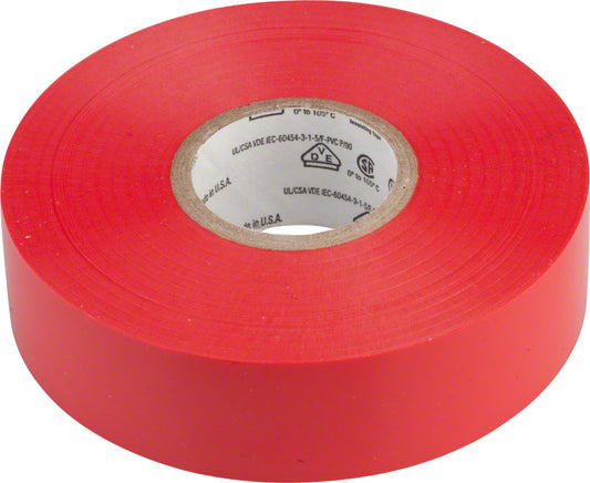 3m Scotch Electrical #35 3/4" x 66' Red Handlebar Tape Rubber Red