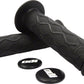 Tangent Products Lock-ons - Black Lock-On Flange 100mm Handlebar Grips Black