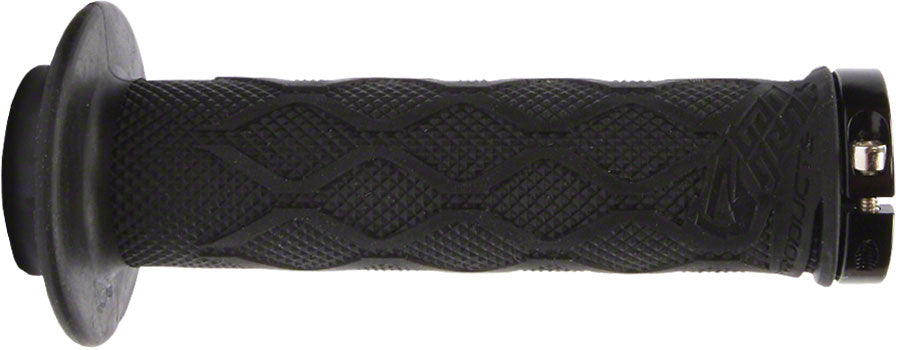 Tangent Products Lock-ons Grips - Black, Lock-On, Flange, 130mm