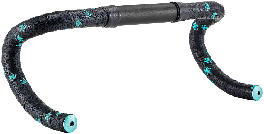 Supacaz Super Sticky Kush Bar - Celeste Print Handlebar Tape Brown