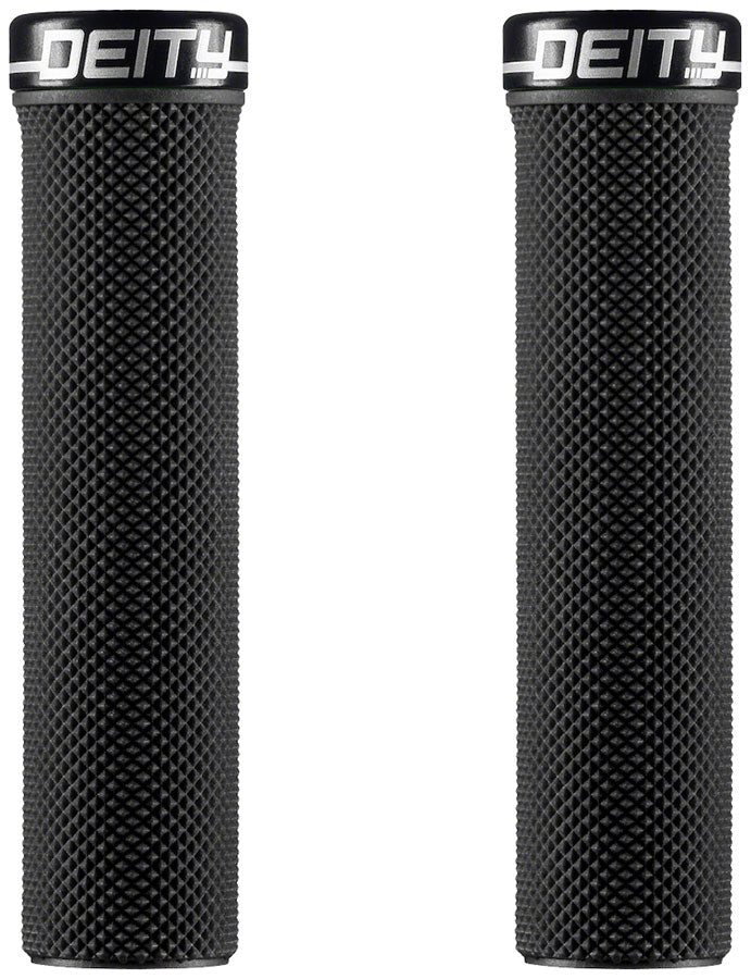 Deity Components DEITY Slimfit - Black Handlebar Grips Rubber Black