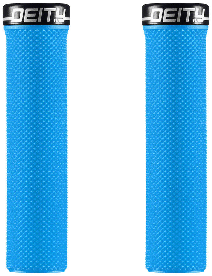Deity Components DEITY Slimfit - Blue Handlebar Grips Rubber Blue