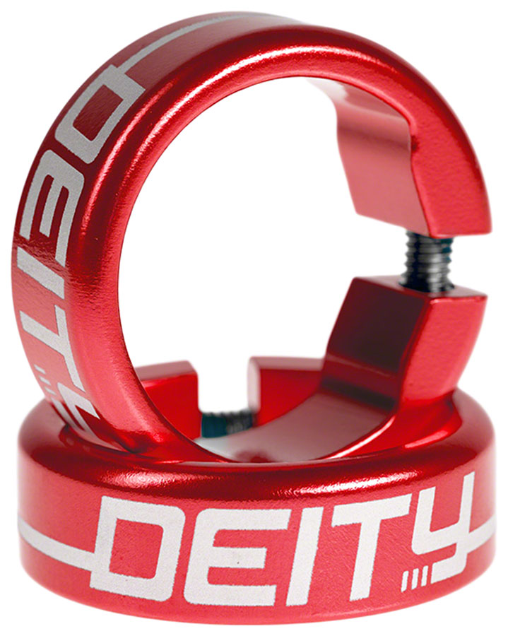 DEITY Grip Clamp - Red