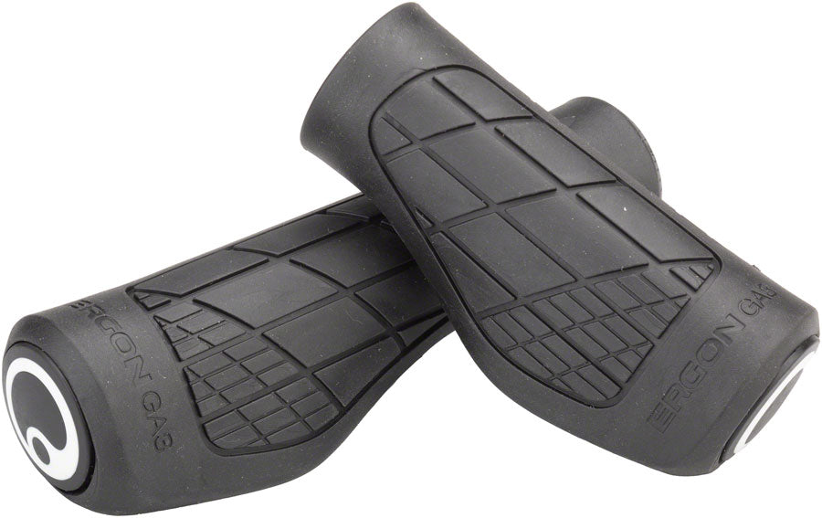 Ergon GA3 Grips Handlebar Grips Rubber Black