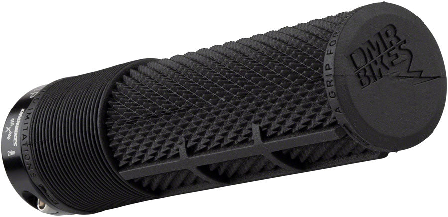 Dmr DeathGrip Flangeless Grips Handlebar Grips Rubber Black