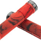 Dmr DeathGrip Flangeless Grips Handlebar Grips Rubber Red