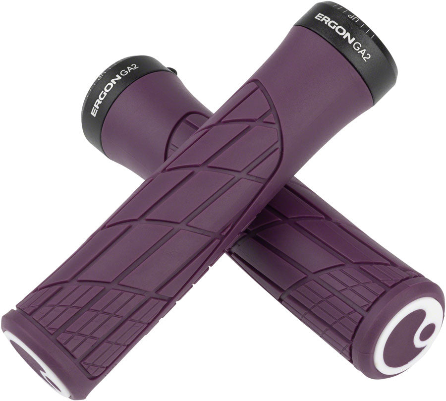 Ergon GA2 Grips Handlebar Grips Purple